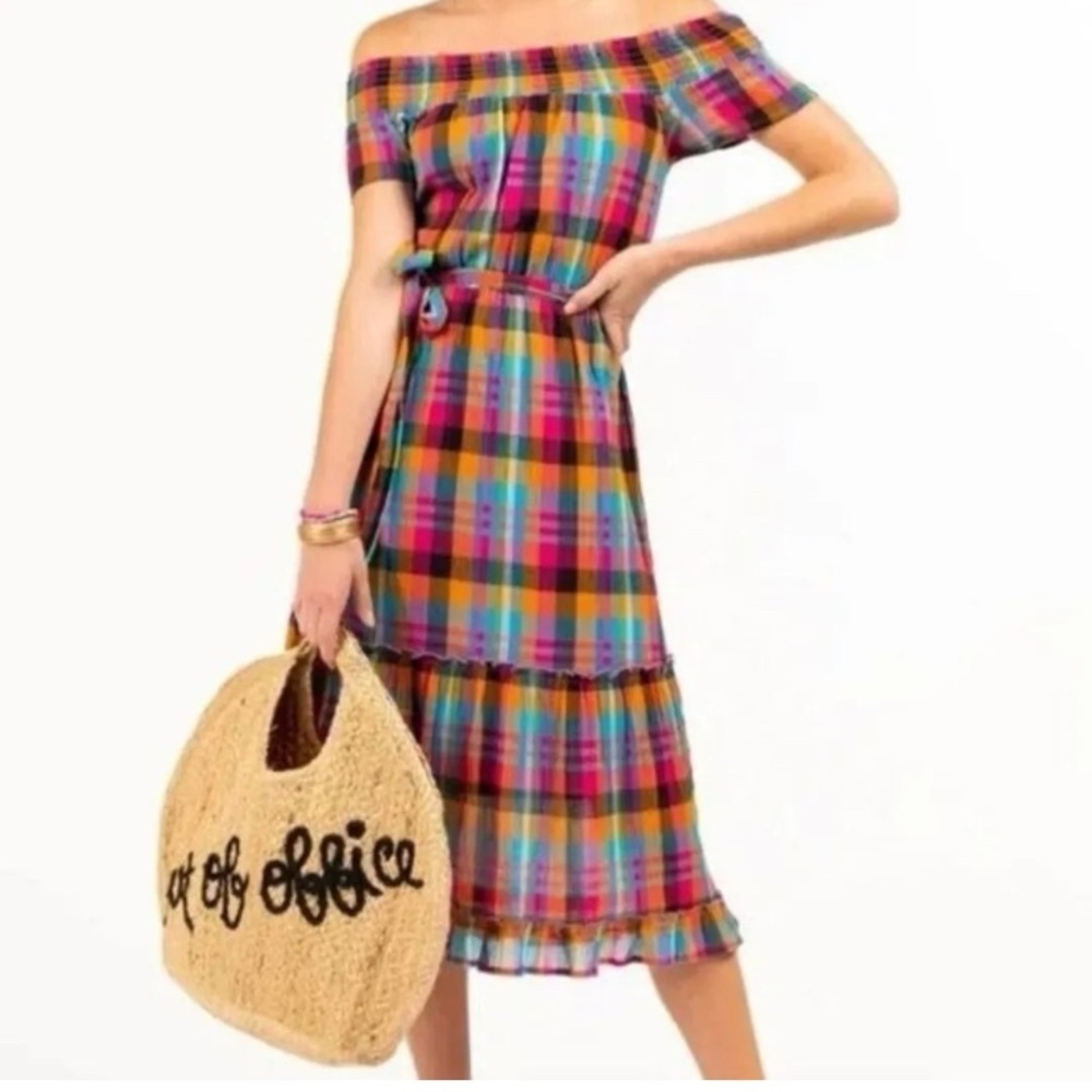 Francesca’s Jun & Ivy Plaid NWT Dress Medium